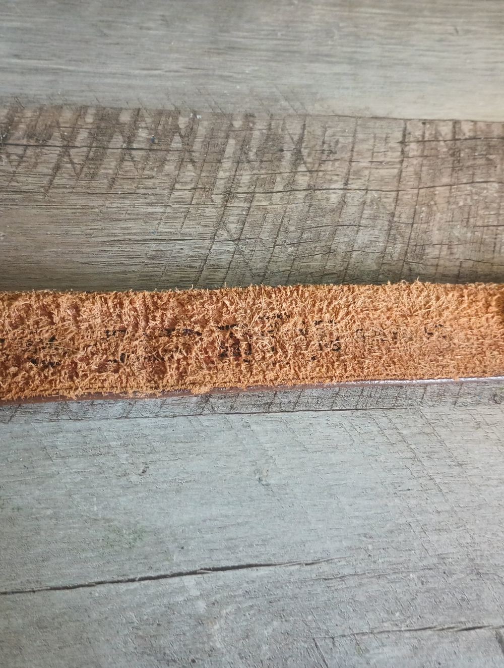 Vintage Hand Tooled Leather Belt OS Embossed Floral Western Cottage Equestrian - Picture 8 of 9